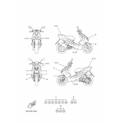 AUFKLEBER, VERKLEIDUNG 4