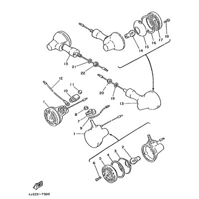 VORDERER BLINKER KOMPL. 1