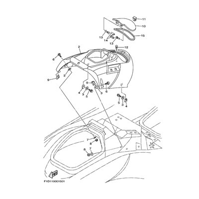 COVER, ENGINE HATCH