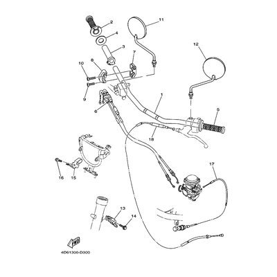 HALTER, BREMSSCHLAUCH