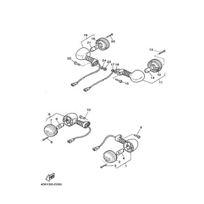 VORDERER BLINKER KOMPL. 1