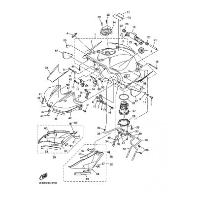 TANK SIDE COVER ASSY 1