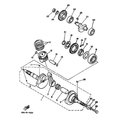 KOLBEN (0.50MM UG)
