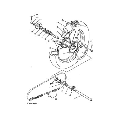 TIRE (4.60-18)(3ET)