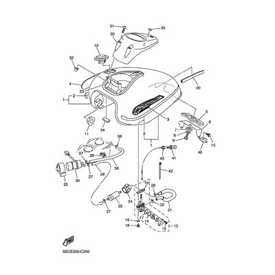 FUEL TANK COMP