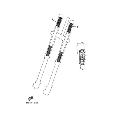 FEDER,VORDERRADGABEL