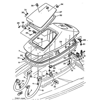 ENGINE HATCH COMP