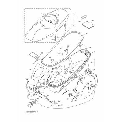COVER, SEAT LOCK