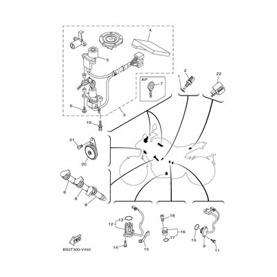MAIN SW. IMMOBILIZER