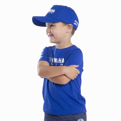 Yamaha Paddock Blue Essentials Kappe fr Kinder in Blau