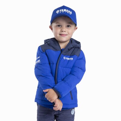 Yamaha Paddock Blue Essentials Kappe fr Kinder in Blau