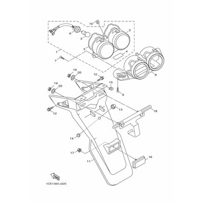 SCHUTZGLAS. SCHLUSSLICHT