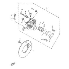BREMSSCHEIBE, HINTEN 2