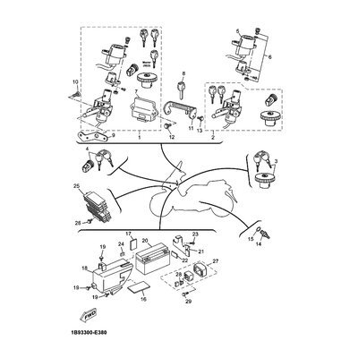 MAIN SWITCH IMMOBILIZER KIT