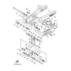 HINTERRADSCHWINGE KOMPL.