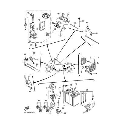 MAIN SW. IMMOBILIZER KIT