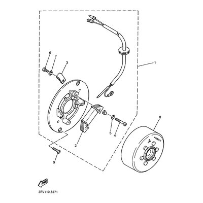 SCREW, PAN HEAD (3M5)