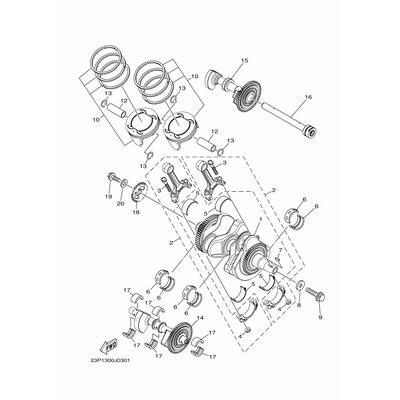 KOLBEN (STD) INKL. RINGE