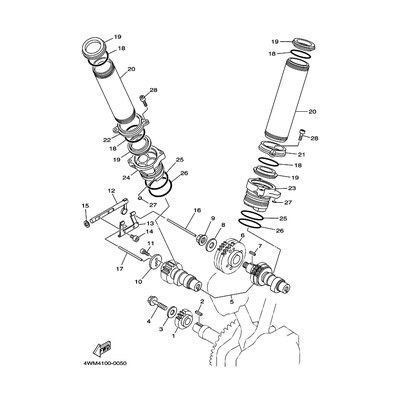 SUPPORT,ROCKER ARM