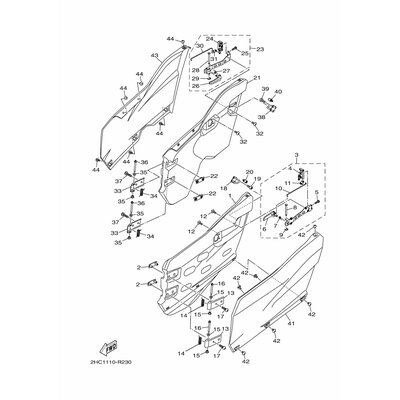 Yamaha Teil 2HCF178J0000