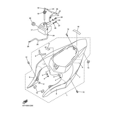 Yamaha Teil 5VY218430000