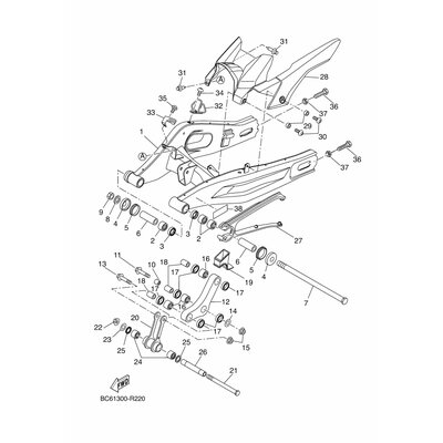 HALTER, BREMSSCHLAUCH