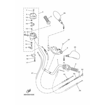 THROTTLE LEVER ASSY