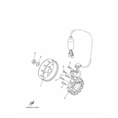 STATOR KOMPL.