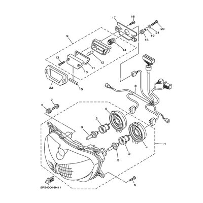 KABEL, SCHEINWERFER