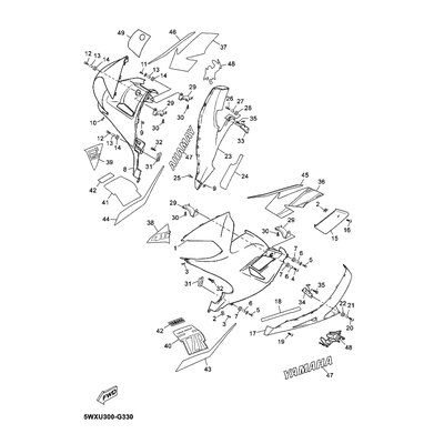 Yamaha Teil 5WXF83B3S000