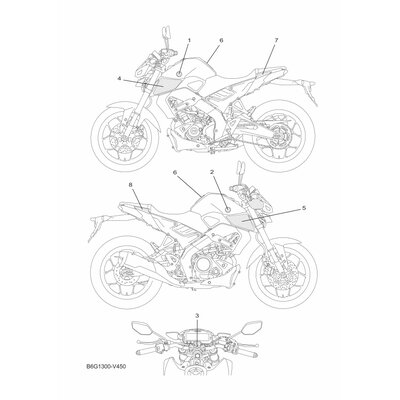 EMBLEM, YAMAHA