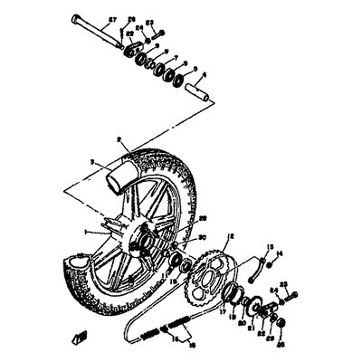 CHAIN,DRIVE (371) 50HDS106F