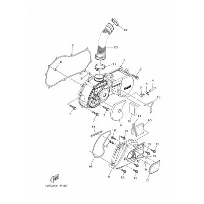 DAMPFER, MOTORAUFHANGUNG 2