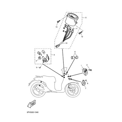 Yamaha Teil 5WJH20210100