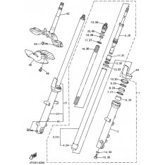 KOLBEN, VORDERRADGABEL