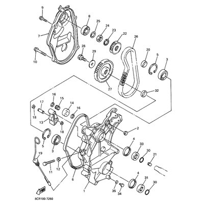 SPROCKET, CHAIN DRIVEN (40T