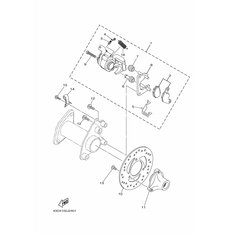 BREMSSCHEIBE, HINTEN 1