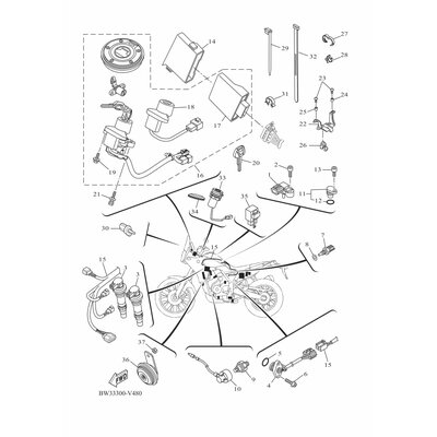 MAIN SW. IMMOBILIZER KIT