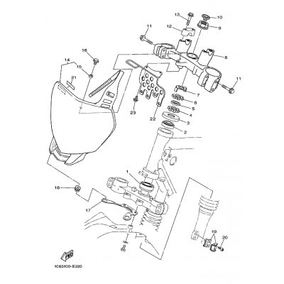 Yamaha Teil 9502M0601400