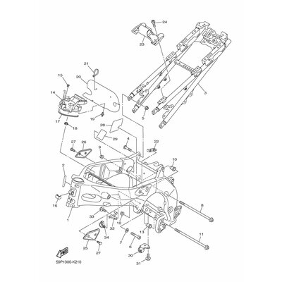 Yamaha Teil 22C272670000