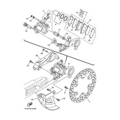 BREMSSCHEIBE, HINTEN 2