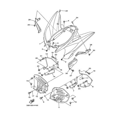 Yamaha Teil 4D3W216B3000