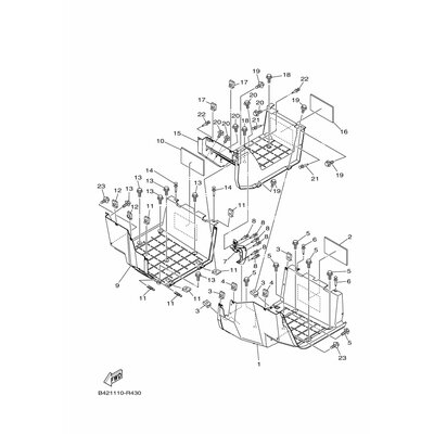 Yamaha Teil JW1K61790100