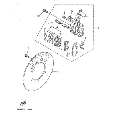 BREMSSCHEIBE (R)